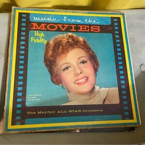 VINTAGE✨VINYL RECORD LP MUSIC FROM THE MOVIES #2 THE MAYFAIR ALL-STAR ORCHESTRA